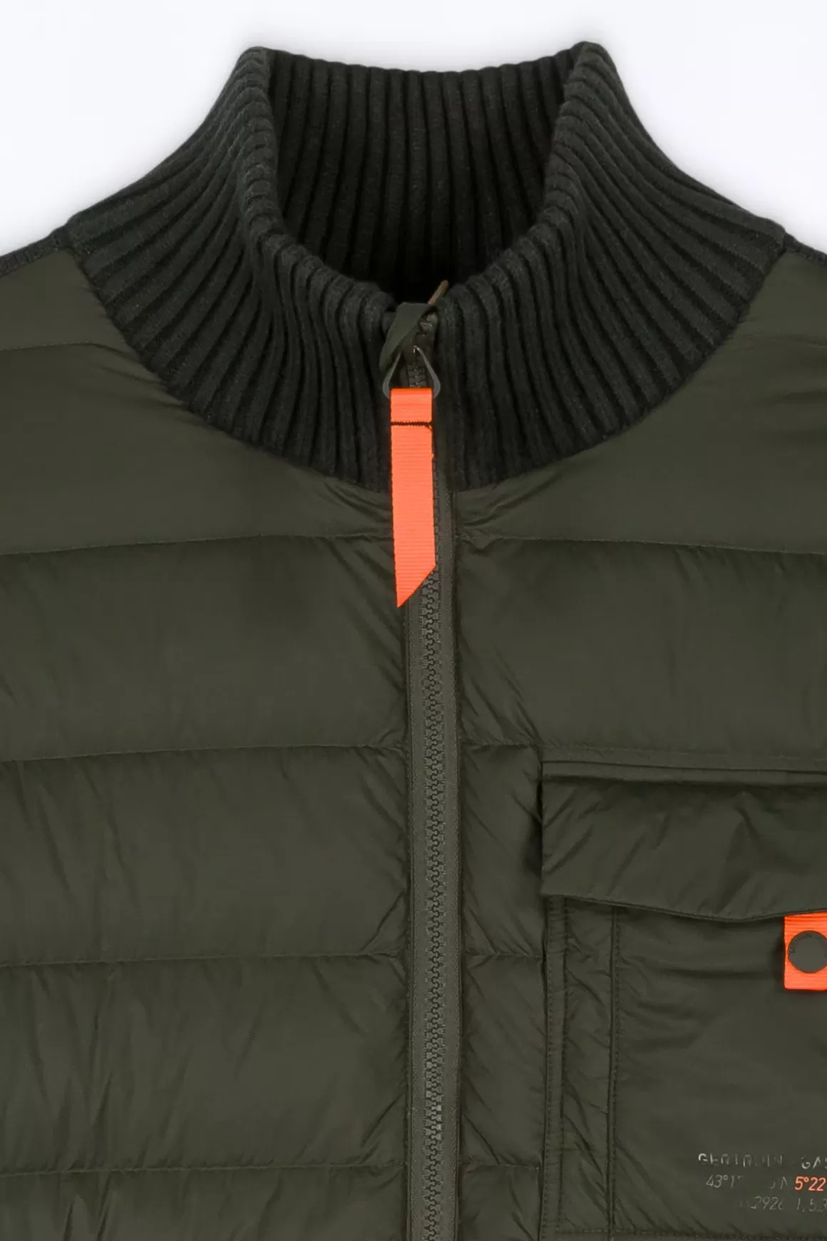 gilet_bimatiere_col_cheminee_laurenzo_kaki-4.webp Gertrude Gilets*Gilet Bi-Matiere Col Cheminee Laurenzo Kaki