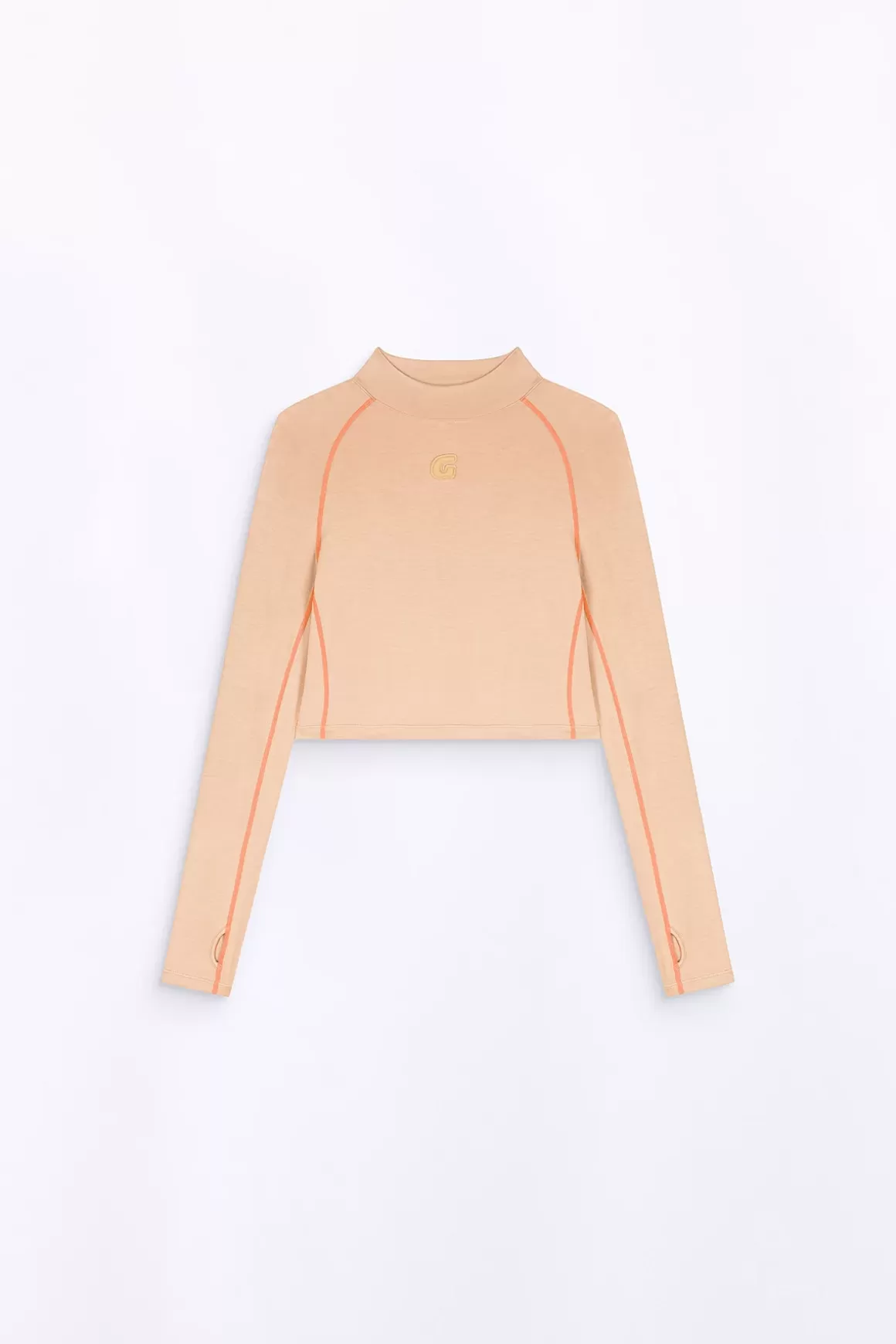 tshirt_col_montant_cropped_celine_liege-4.webp Gertrude T-Shirts*T-Shirt Col Montant Cropped Celine Liege